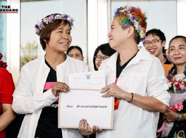 泰国同性伴侣上书宪法法院，争取合法结婚
